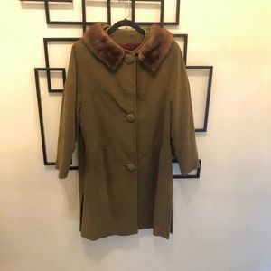 ILGWU Vintage Fur Collar Jacket